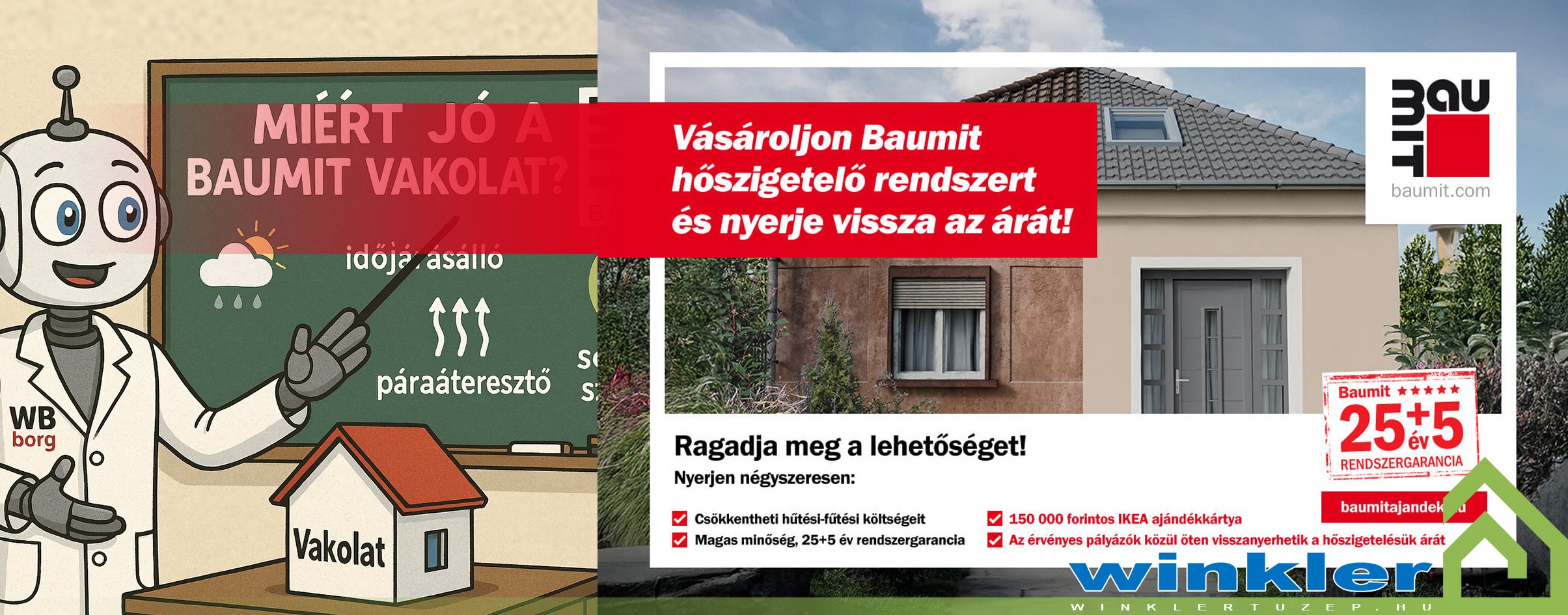 BAUMIT HŐSZIGETELŐ NYEREMÉNYJÁTÉK 2025